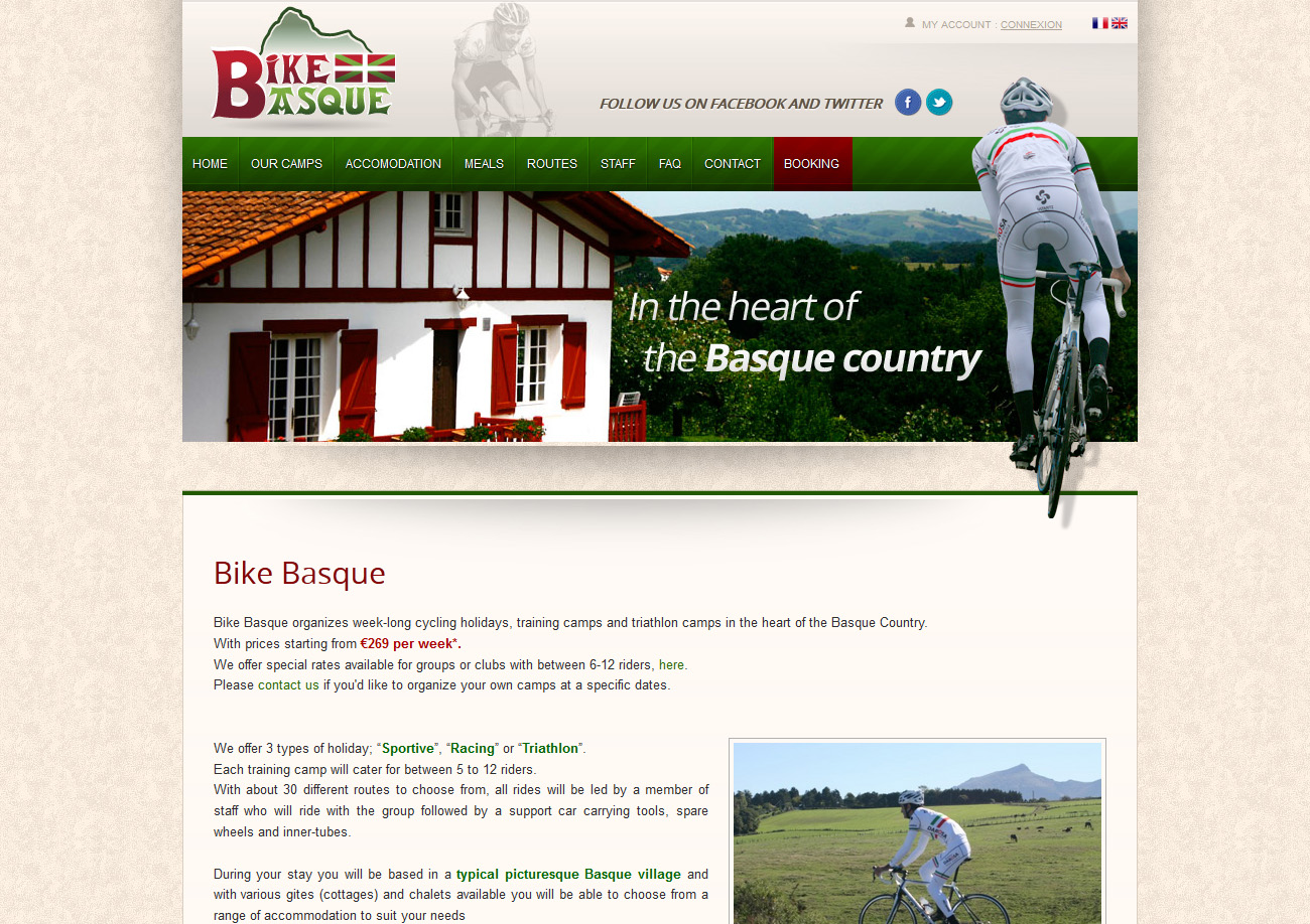 Site internet bike-basque