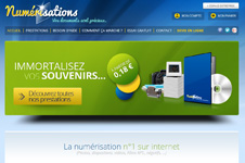 Création du site marchand numerisations