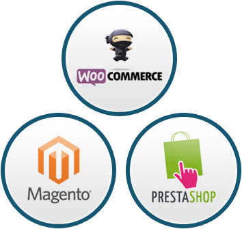 Site e-commerce Magento et Prestashop