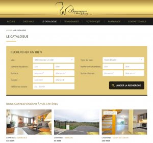 Site immobilier WordPress